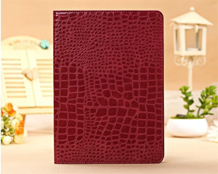 Умный чехол из крокодиловой кожи для нового ipad 2017/2018 9 7 дюйма Apple 5/6 air /air 2 планшета