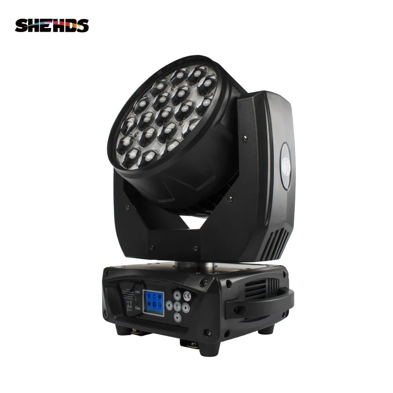 

LED Beam+Wash 19x15W RGBW Zoom DMX512 Stage Effect Lighting Good For DJ Disco Party Dance Floor Bar And Nightclub Fast Shipping