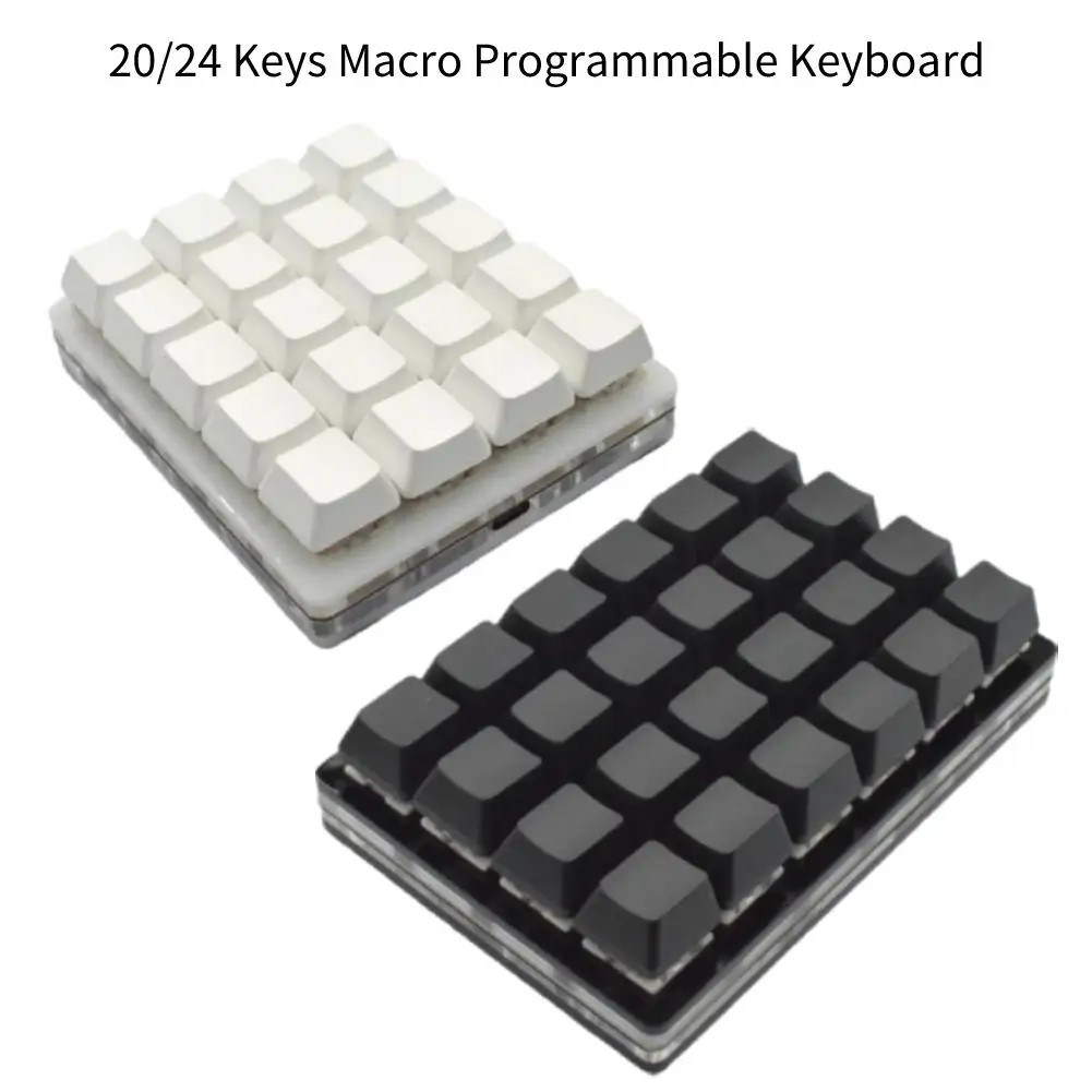 20/24 Keys Macro Custom Shortcut Programmable Keyboard Mini Keypad OSU