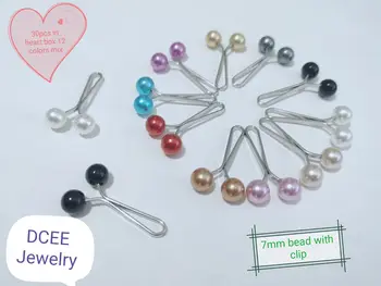 

30pcs New Muslim Hijab Scarf Pin Pearl Clip Scarf Pin Headscarf Shawl Scarf Accessories Lady Muslim Scarf Clips Gift
