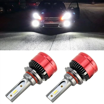

V19 pair 9006 / HB4 DC12-24V / 28W / 6000K / 2000LM IP65 car LED headlights with 6 CSP lamp beads(color: white light)
