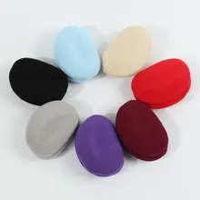 Модные зимние теплые однотонные удобные повседневные теплые носки унисекс с ушками