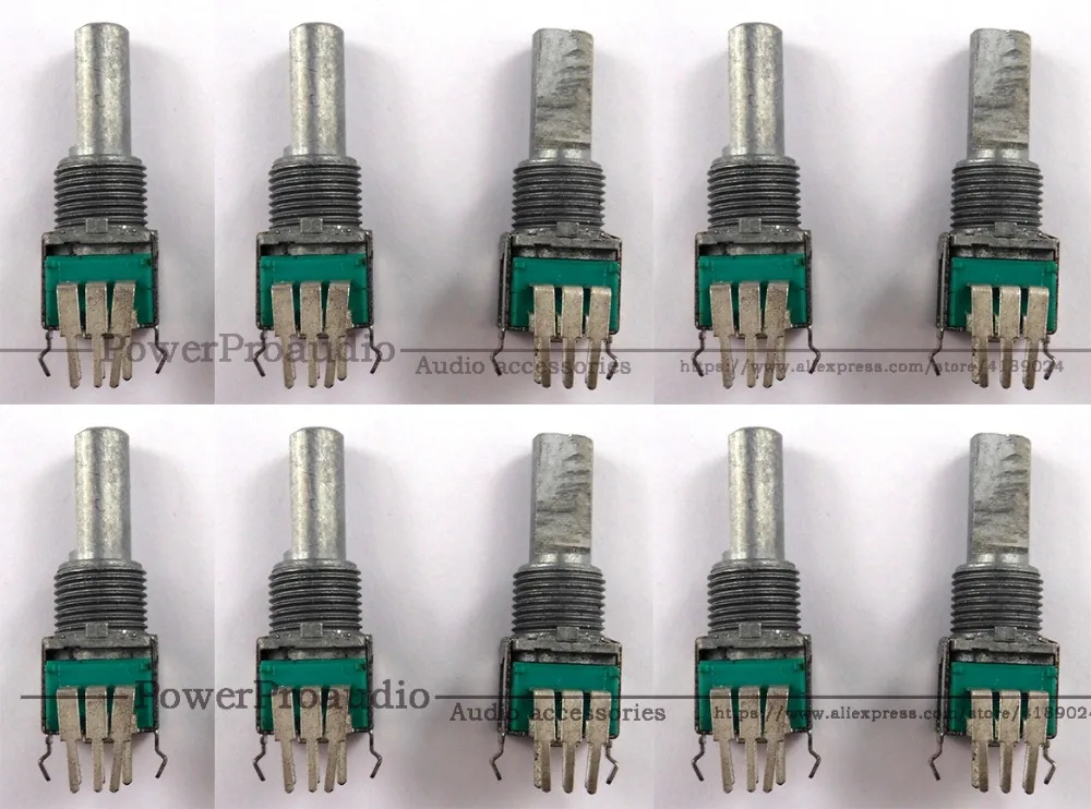 10 шт. EQ потенциометра горшок поворотный контроль для новатор DJM 700 800 900 DCS1065 DCS1100 |