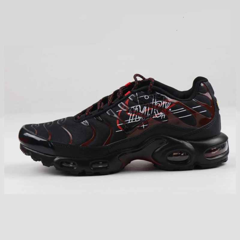 CK9392-001 Nike Air Max Tn Plus Для мужчин кроссовки Новое поступление кроссовки на воздушной подушке спорт на открытом воздухе шок впитывающие кроссовки# CK9392-100 - Цвет: CK9392-001