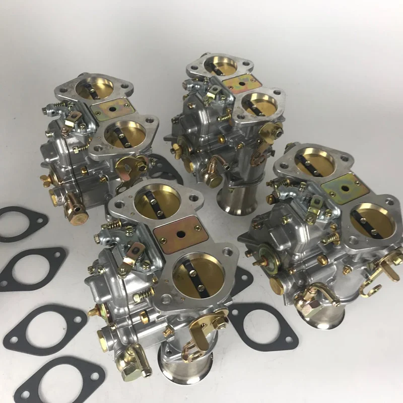 Weber 45 DCOE 45mm 트윈 초크 19600.017 4 cyl 6 Cyl 엔진 Carb assy용 4PCS 기화기