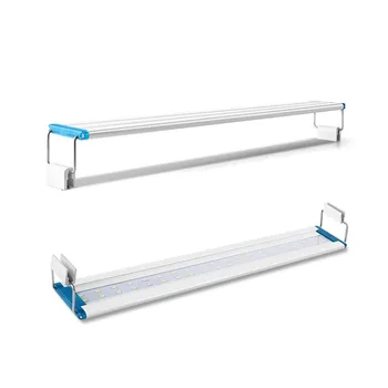

Ultra-thin Aquarium Lamp Blue and White Light Illuminating Light Aquatic Landscaping Light Mini Fish Tank 4 Rows of LED Lights