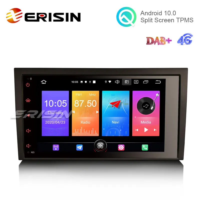 Erisin ES2778A 8 &quotAndroid 10 0 Car Stereo GPS Carplay + DAB 4G для Audi A4 S4 SEAT EXEO|Мультимедиаплеер авто| |
