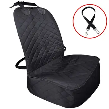 

New Waterproof Soft Quilting Non-slip Dog Car Front Seat Cover Front Seat Mat Cushion Protector Pet Accessories