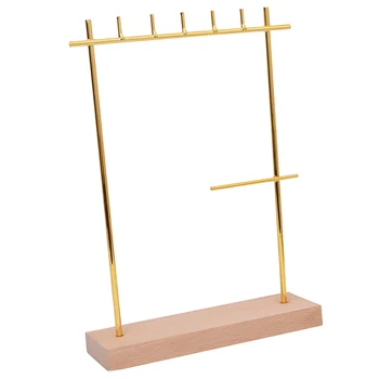 

24.5cm Jewelry Holder Display Stand Dangle Earrings Hanging Rack Shop Home Decor
