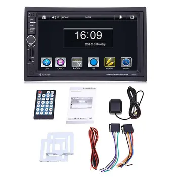 

Universal Design 7 Inch Digital Touch Screen 2 Din HD Car Radio MP5 Player GPS Navigation Muti-media Player
