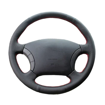 

DIY Genuine Leather Car Steering Wheel Cover For Great Wall Haval Hover H3 H5 Wingle 3 Wingle 5 / Protect Steering-wheel