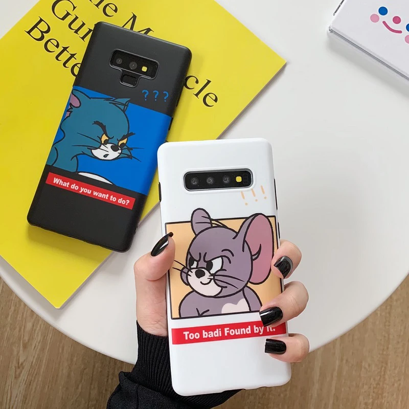 YHBBCASES для samsung Note 10, 8, 9, забавные игровые мягкие чехлы для samsung Galaxy S10, 5G, S8, S9 Plus, парные чехлы с рисунками из мультфильмов