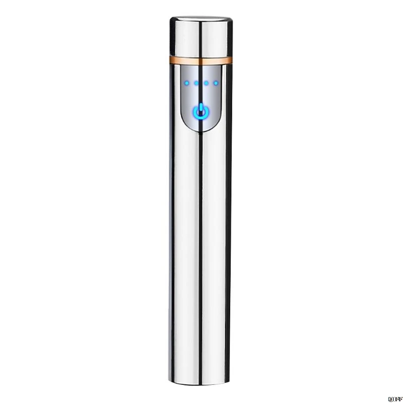 Мини usb зарядка сенсор сенсорный экран электронная Вольфрамовая Зажигалка беспламенная перезаряжаемая Ветрозащита - Цвет: like pic
