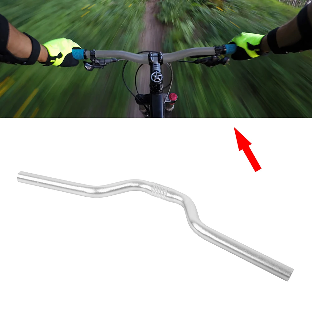 Бесплатная доставка алюминиевый руль для велосипеда MTB дорожный 25 4 мм x 520