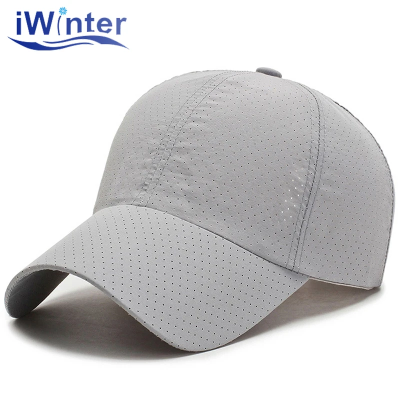 IWINTER Новая Мужская бейсболка сетчатая Повседневная Snapback шапки для женщин хип-хоп Регулируемая Кепка водителя грузовика дышащая шляпа папы костяная