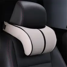 Подушка для автомобильного кресла, подушка для отдыха, подушка для памяти, хлопковая Подушка, эластичный ремень, подушка для ухода, подголовник, автомобильные аксессуары