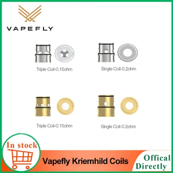 

Original Vapefly Kriemhild Coils 0.15ohm Triple Coil / 0.2ohm Dual/Single Coil for Vapefly Kriemhild Sub Ohm Tank Vape Coil