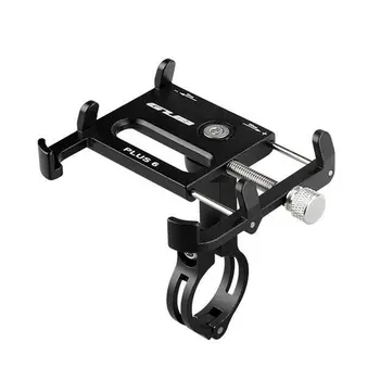 

Aluminum Alloy Bicycle Phone Holder Motorcycle Handlebar Mount for 3.5-6.2 inch Smart Phone