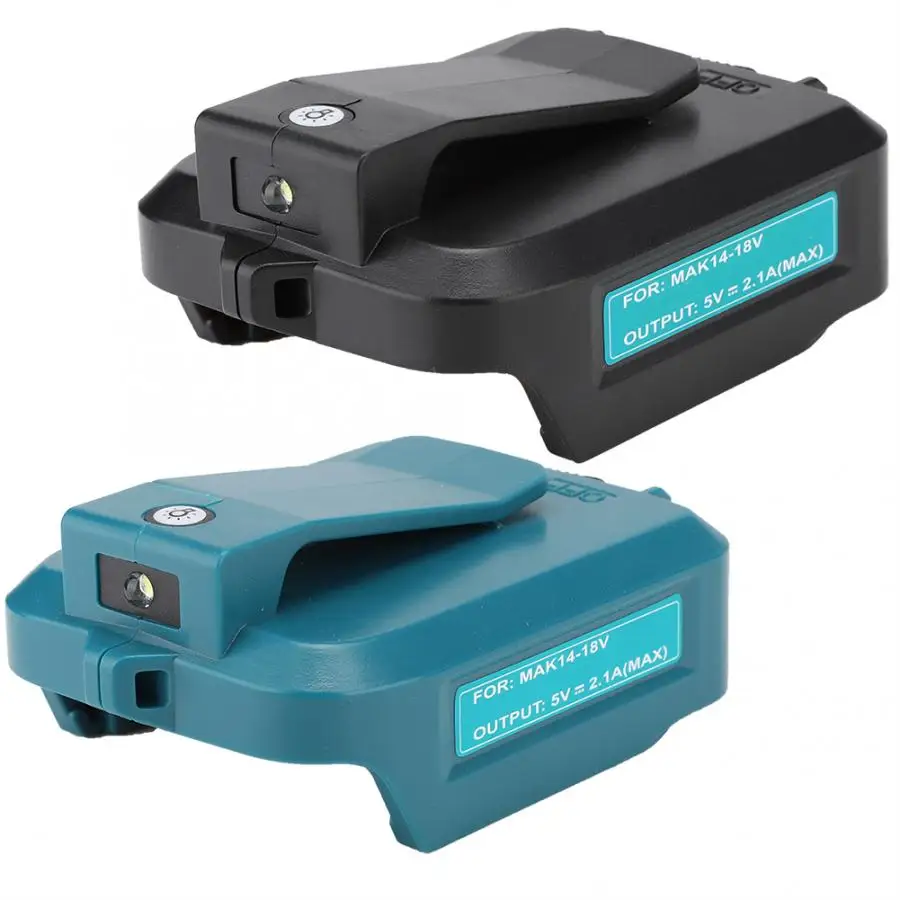Конвертерная головка для Makita USB конвертерная головка для ADP05 14,4/18 В литиевая батарея USB Интеллектуальное распознавание