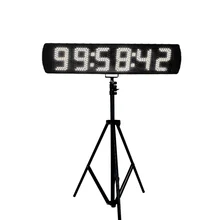 5 LED digital car race timer big horse race electronic countdown timer with large display professional race lap timer applies to track car motorcycle karting car bike