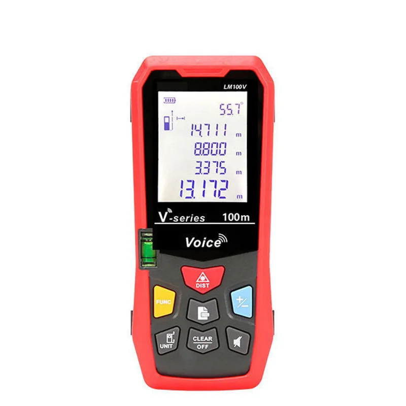 

Measuring Room Instrument Handheld Laser Rangefinder High Precision Infrared Electronic Ruler External Green Light Strong CH