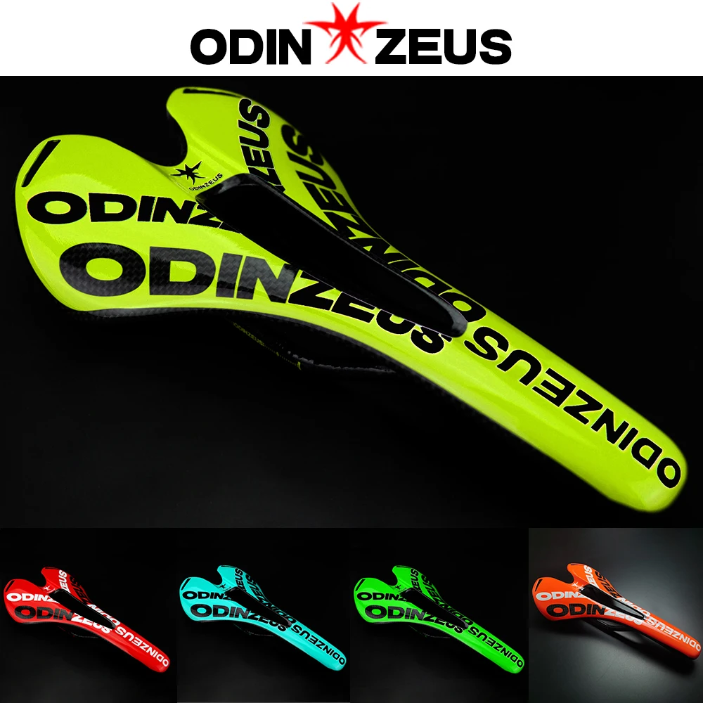 Разноцветное сиденье odinzeus из глянцевого/углеродного волокна для