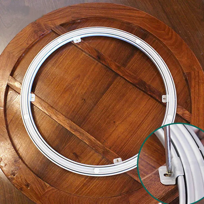 Mesa giratória de aço inoxidável para mesa