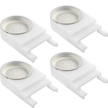 

4 Pack Entrance Feeder Beehive Feeder with Lids Bee Feeder for Beehives Fits Most Small Mouth Canning Feeder and Waterer