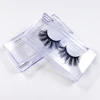 Private Label Lash Box Wholesale Clear Acrylic Eyelash Cases Custom Logo Lash Packaging Boxes 4