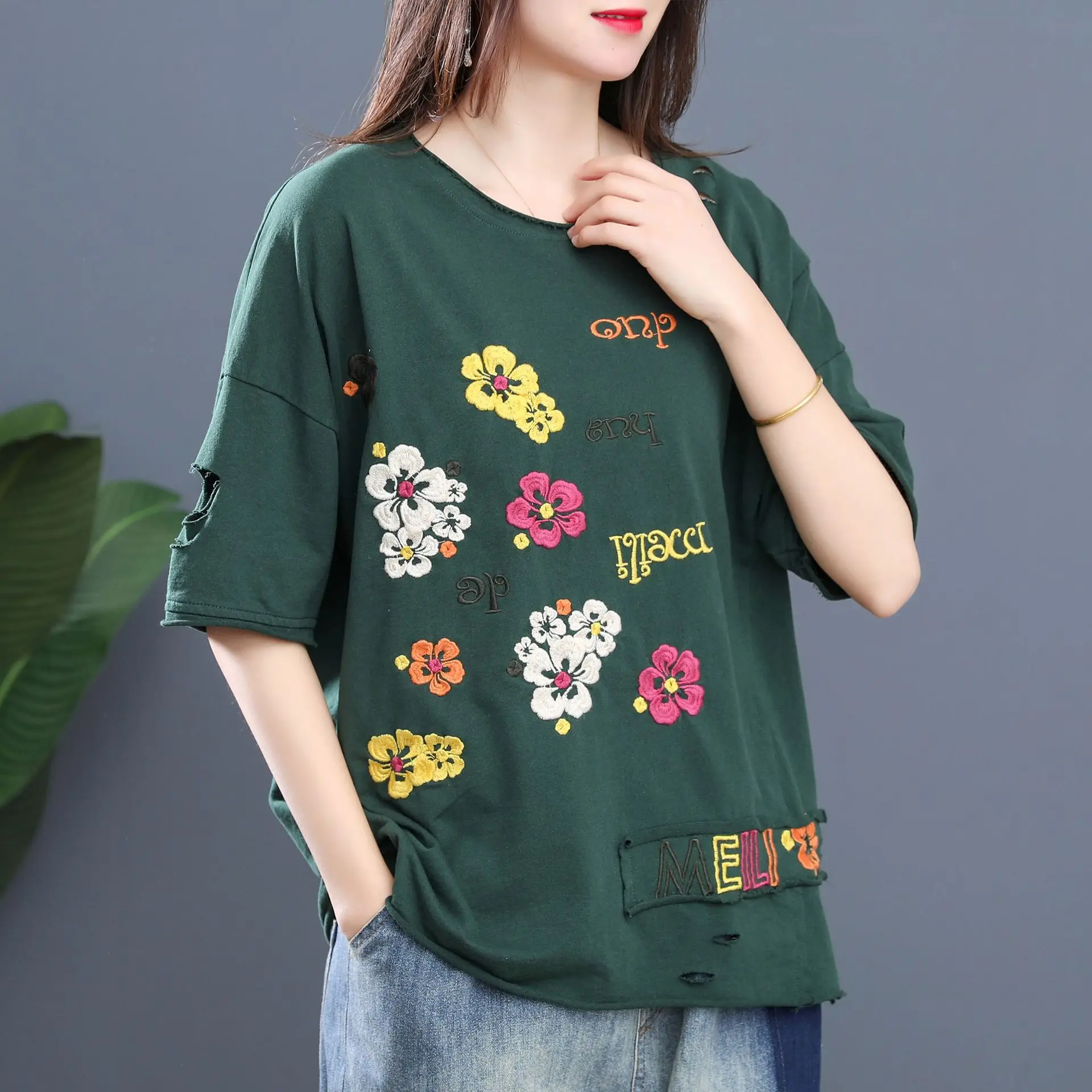 Fashion Chiffon Floral Blouse Women Sleeveless