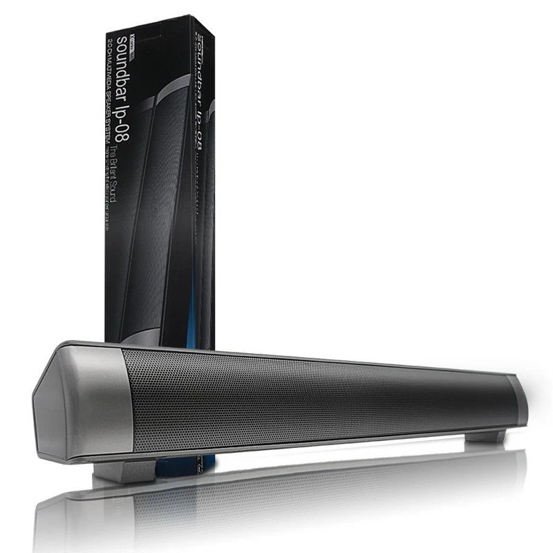 Tonbux LP-08 Bluetooth динамик Саундбар стерео объемный беспроводной Звук тонкий сабвуфер HIFI динамик s компьютер ноутбук ПК планшет