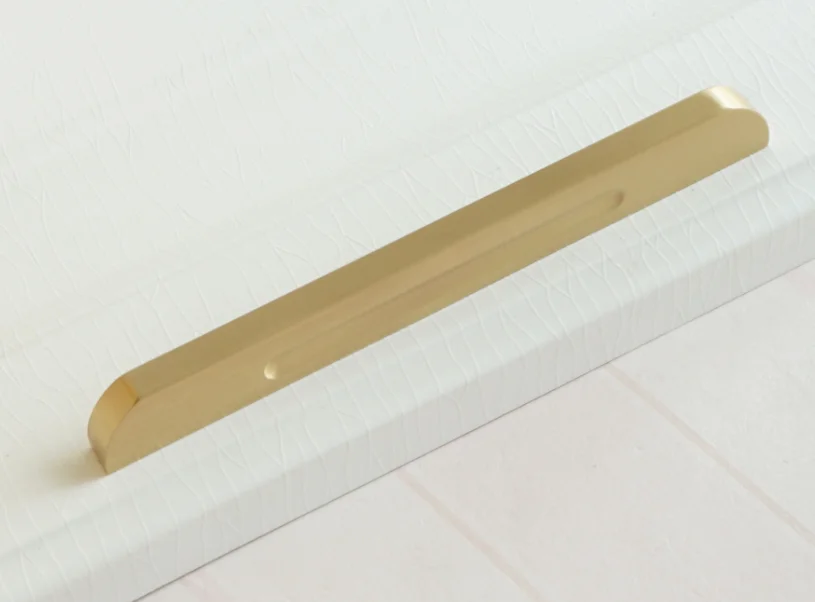 96mm 2," 3,75" " 6,3" медные ручки для шкафа латунные ручки дверные для шкафа ящика металлические круглые ручки 64 96 128 160 мм - Цвет: 96mm