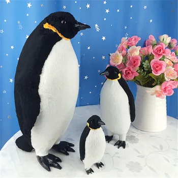 

Simulation Penguin Large, Medium and Small No. 3 Creative Home Decoration Static Model Handicraft
