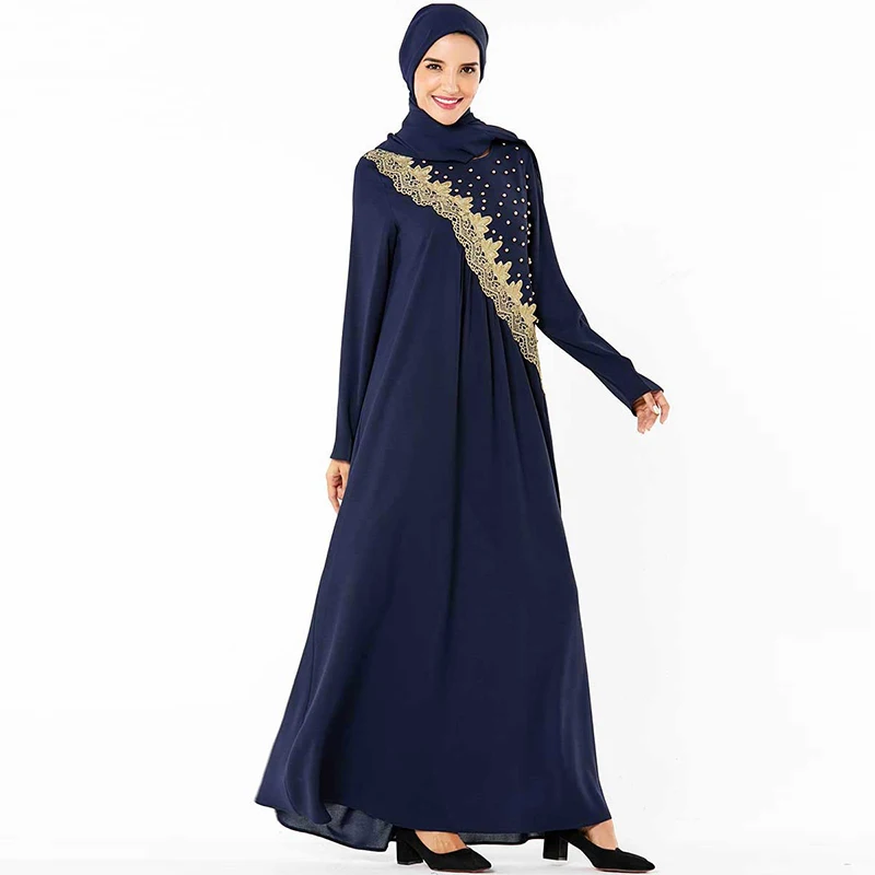 Дубай Турецкая абайа мусульманский хиджаб платье кафтан Caftan абайя s красивая ислам ic одежда для женщин халат Kleding Elbise