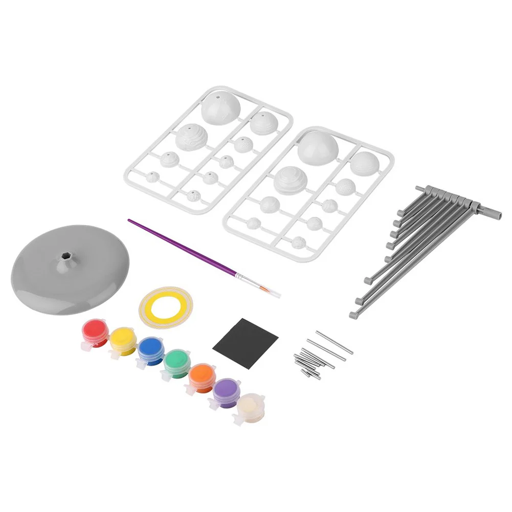  Solar System model Nine Planets Painting Planetarium Model Kit Science Astronomy Geography Teaching - 4000516374732