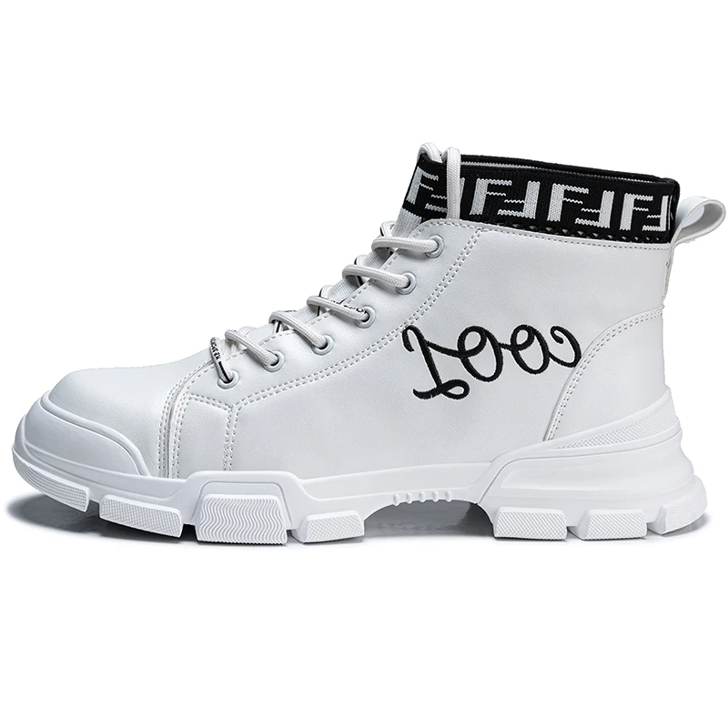 

Hot style Korean version of refreshing high top socks with snow men's shoes