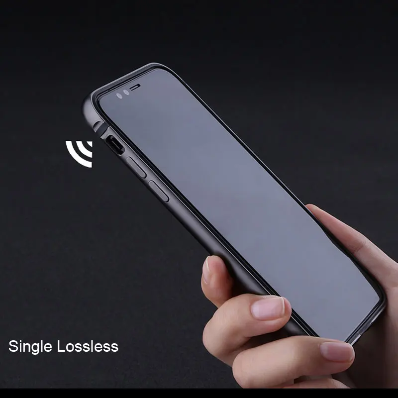 Lofter твердый ТПУ Алюминиевый металлический бампер чехол для iPhone X/XS Роскошный Жесткий металлический чехол-бампер противоударный тонкий