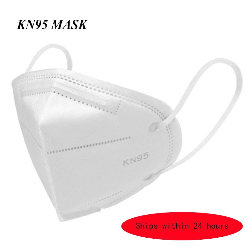 

10PCS KN95 Dustproof Anti-fog And Breathable Face Masks N95 Mask 95% Filtration Features as KF94 FFP2