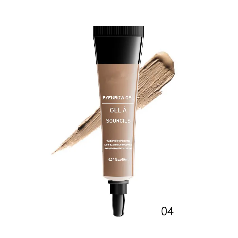 ASH BLONDE Новинка, 1 шт., крем для бровей, тату-ручка, кисть, набор, водостойкая, для женщин, макияж, микроблейдинг, брови, оттенок, гель, краска для бровей, косметика - Цвет: ASH BLONDE