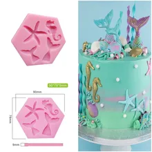Мини одеяло «хвост русалки» в виде морской звезды силиконовые формы Fondant (сахарная) формы для торта, шоколада торт инструмент для декорирования, сделай сам ручной работы глины форма для мыла и кондитерской выпечки Мини одеяло «хвост русалки» в виде морской звезды силиконовые формы Fondant (сахарная) формы для торта, шоколада торт инструмент для декорирования, сделай сам ручной работы глины форма для мыла и кондитерской выпечки