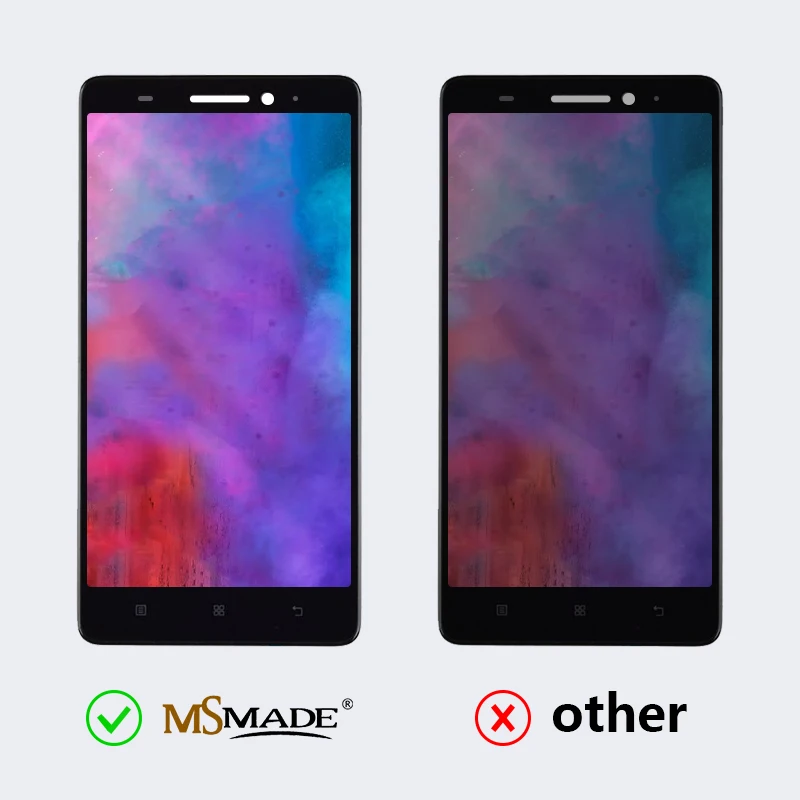 5," для Lenovo A7000 ЖК-дисплей сенсорный экран дигитайзер с рамкой запасные части для Lenovo A7000 дисплей