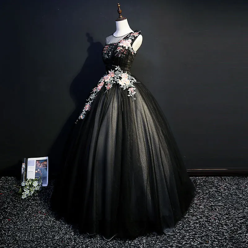 Винтажные Бальные платья с аппликацией и кружевной вышивкой Vestidos De 15 Anos Роскошные вечерние платья для выпускного вечера Vestido Debutante