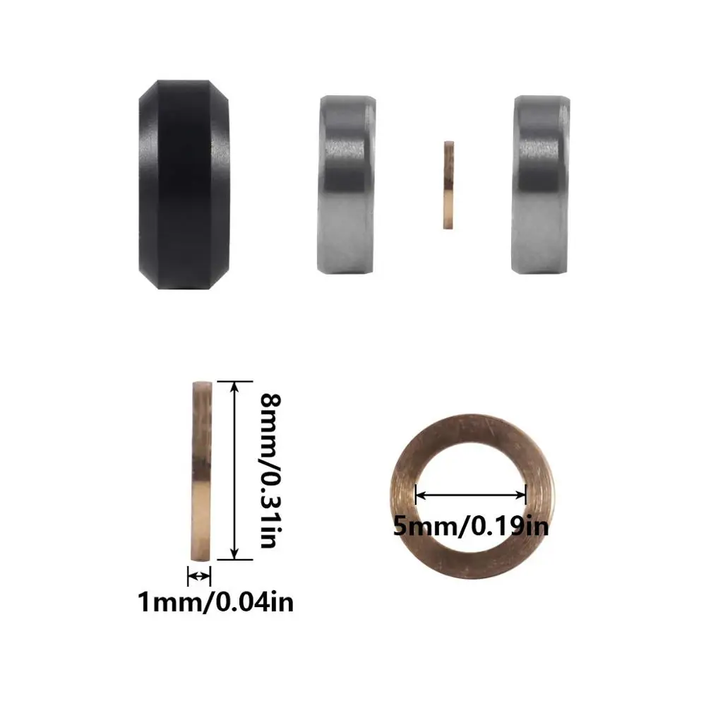 POM V слот для большого колеса с подшипником направляющее колесо Creality Ender 3