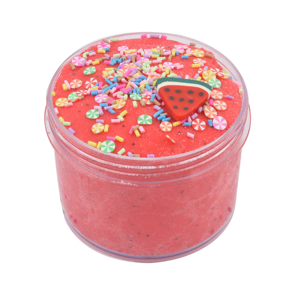 Color Fluffy Slime Toys DIY Polymer Clay Toys 200m Sugar Drawing Mud Slime Slime DIY Puzzle Decompression Toy Y1022