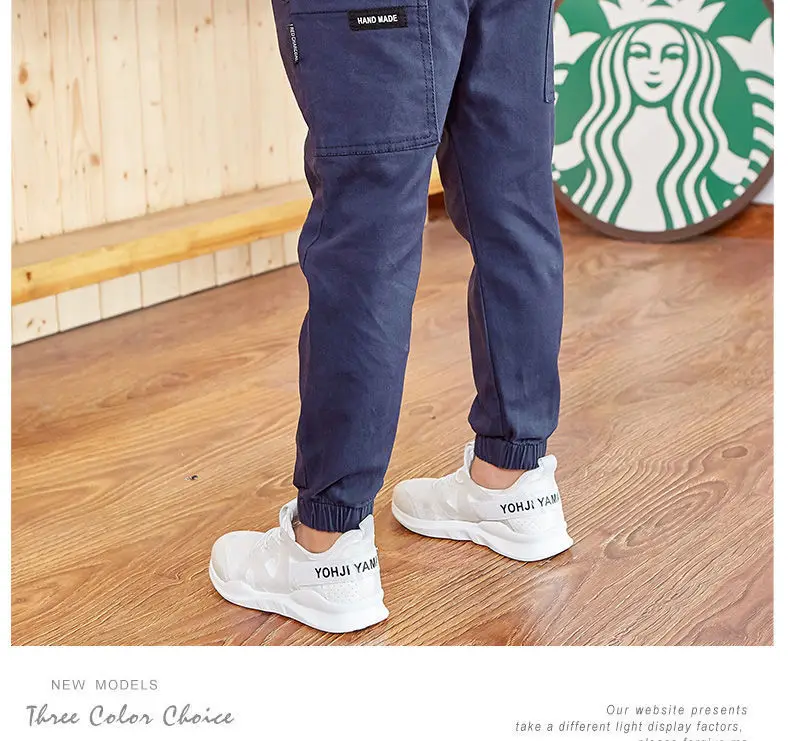 Childrenswear BOY'S Thin Pants Casual Pants Children Spring And Summer Pants Spring Clothing New Style Big Boy Skinny Pants