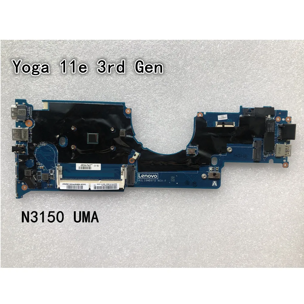 Оригинальный ноутбук Lenovo ThinkPad Yoga 11e материнская плата 3-го поколения N3150 UMA FRU 01AV952 |