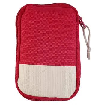 

Durable Outdoor Camping Home Survival Portable Striking Cross Symbol Mini First Aid Kit Bag Case Easy-Carrying Convenient Handle