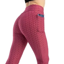 

New Anti-Cellulite Pocket Leggings Women Workout High Waist Push Up Legging Running Fitness Gym Jeggings Pants Women Clothing