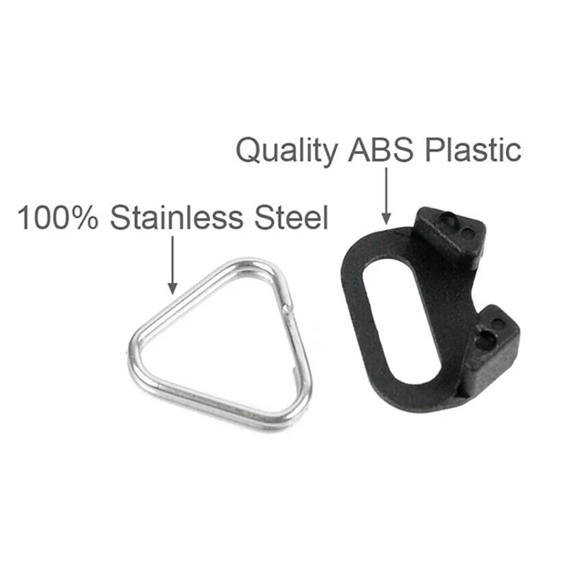 Anillos triangulares de 4 Uds. Para cámara, accesorios de hebilla, anillo de Metal para Leica/Panasonic/Fuji/Sony DSLR ► Foto 3/6