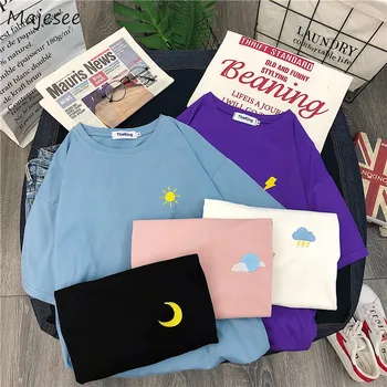 

T-shirts Men O-Neck Printed Simple All-match Soft Daily Students Korean Style Leisure T-shirt Mens Ulzzang High Quality Clothing